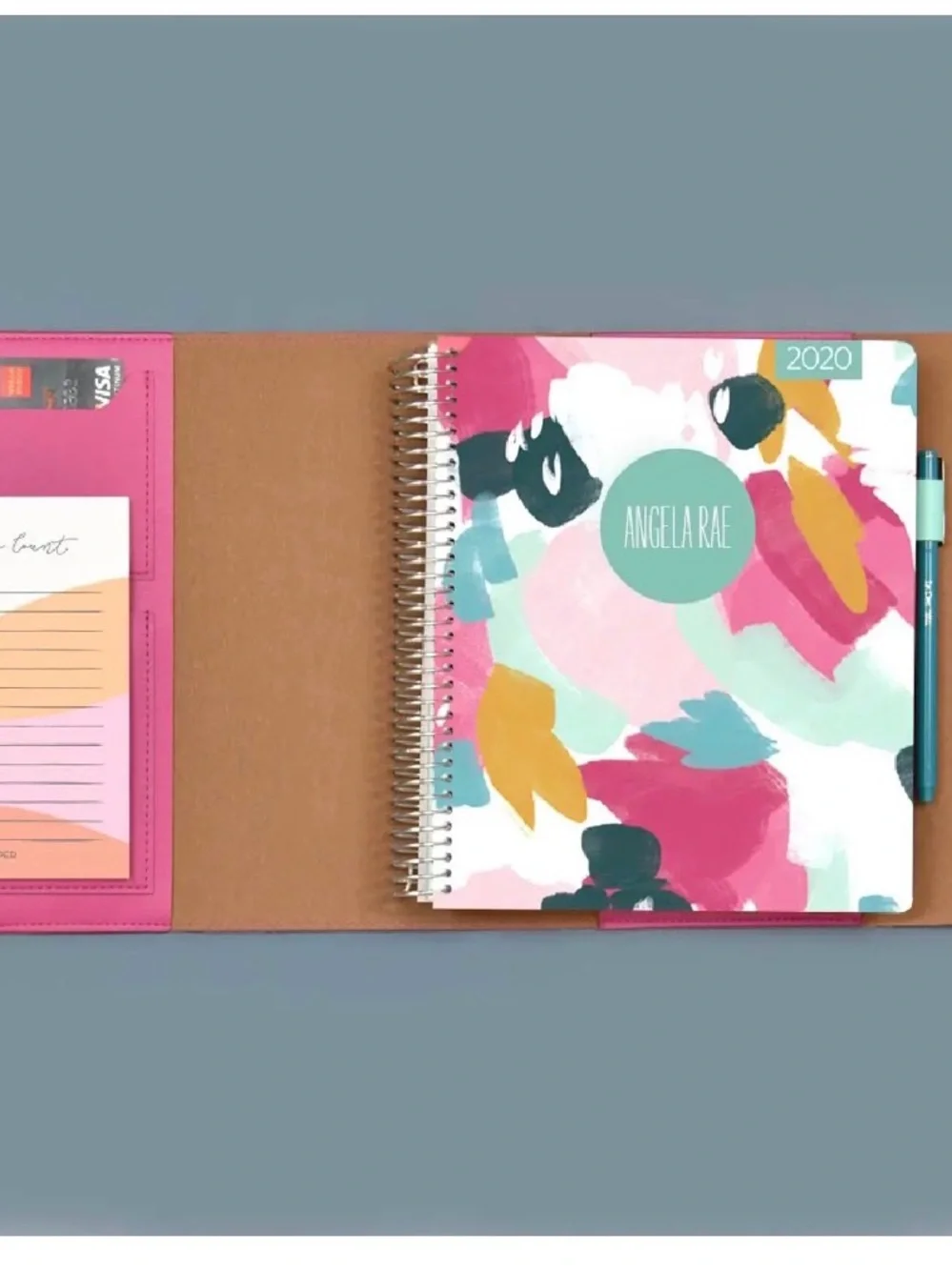 Plum Paper Retired Vegan Leather Planner Folio for planners 8 1/2 x 11